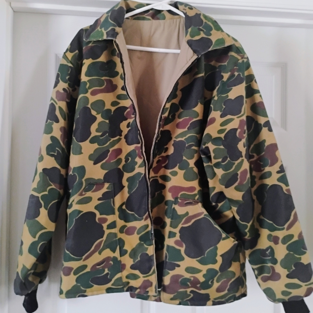 Camouflage Reversable Coat
